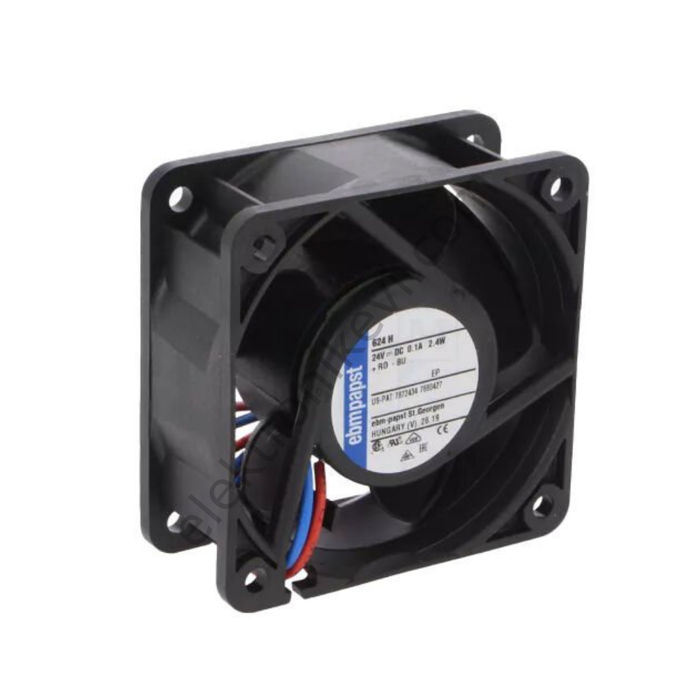 Ebm-Papst 624H 60x60x25mm 24VDC Fan