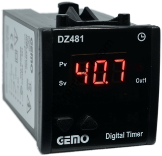 Gemo DZ482-24VDC  Temel Fonksiyonlu Zaman Rölesi-START Girişli