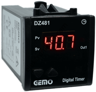 Gemo DZ482-24VDC  Temel Fonksiyonlu Zaman Rölesi-START Girişli