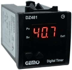Gemo DZ482-24VDC  Temel Fonksiyonlu Zaman Rölesi-START Girişli