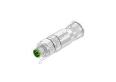 Conec M12 4 Pin Erkek D-Code Düz Profinet Konnektörü 43-00161