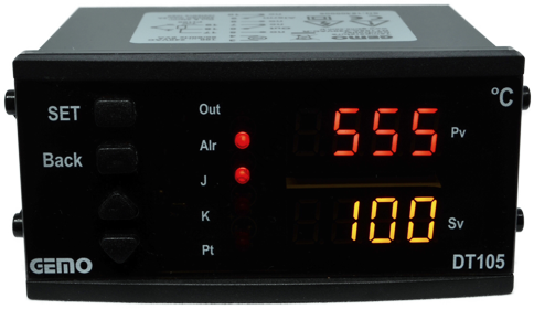 Gemo DT105AX-230VAC-R Sıcaklık Kontrol Cihazı