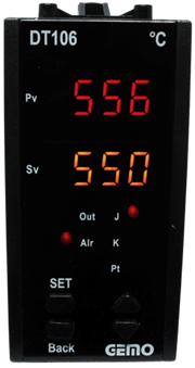 Gemo DT106AX-230VAC-S SSR Çıkışlı Sıcaklık Kontrol Cihazı