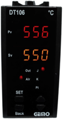 Gemo DT106AX-230VAC-S SSR Çıkışlı Sıcaklık Kontrol Cihazı