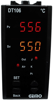 Gemo DT106AX-230VAC-R Röle Çıkışlı Sıcaklık Kontrol Cihazı