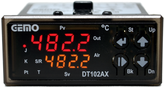 Gemo DT102AX-230VAC-R Röle Çıkışlı Sıcaklık Kontrol Cihazı