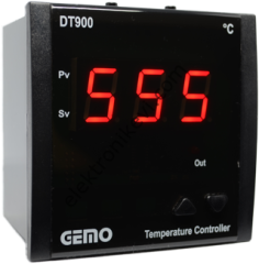 Gemo DT900-24V-R  Röle Çıkışlı ON/OFF Sıcaklık Kontrol Cihazı