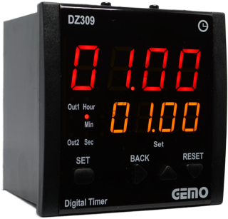 Gemo DZ309-24V Çok Fonksiyonlu Zaman Rölesi