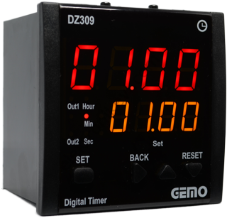 Gemo DZ309-24V Çok Fonksiyonlu Zaman Rölesi