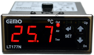 Gemo LT177N-230VAC-R ON/OFF Sıcaklık Kontrol Cihazı