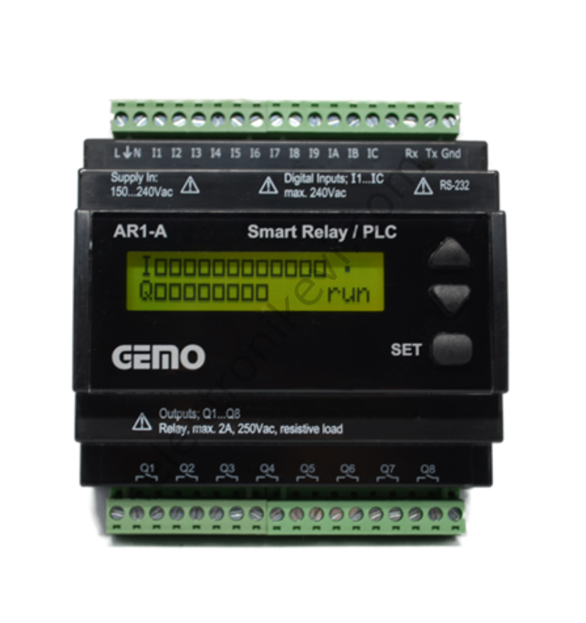 Gemo AR1-A-24VDC Akıllı Röle