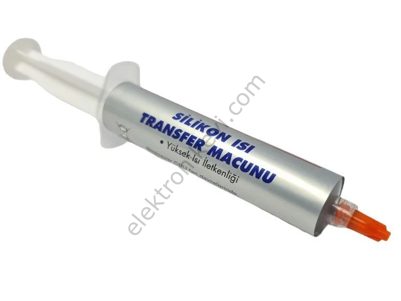 Slikon Isı Transfer Macunu Şırınga Tipi 25GR