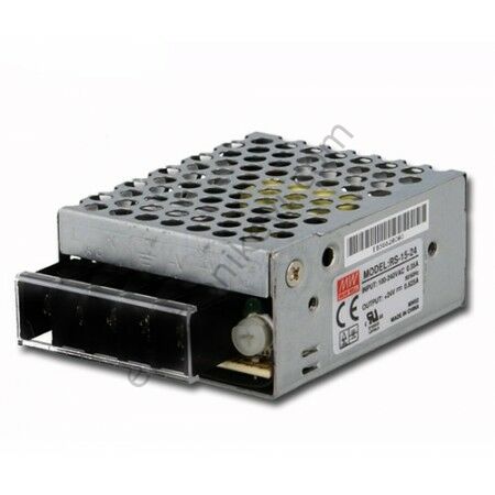 Meanwell RS-15-24 24VDC 15W Güç Kaynağı
