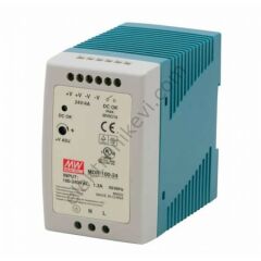 Meanwell MDR-100-24 24VDC 4.0A 100W Raya Montaj Güç Kaynağı
