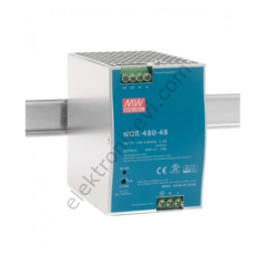 Meanwell NDR-480-48 48VDC 10.0A 480W Raya Montaj Güç Kaynağı