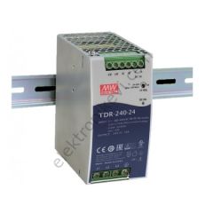 Meanwell TDR-240-24 24VDC 10.0A 240W Trifaze Raya Montaj Güç Kaynağı