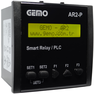 Gemo  AR2-P-230VAC-10D2A  PLC Akıllı Röle