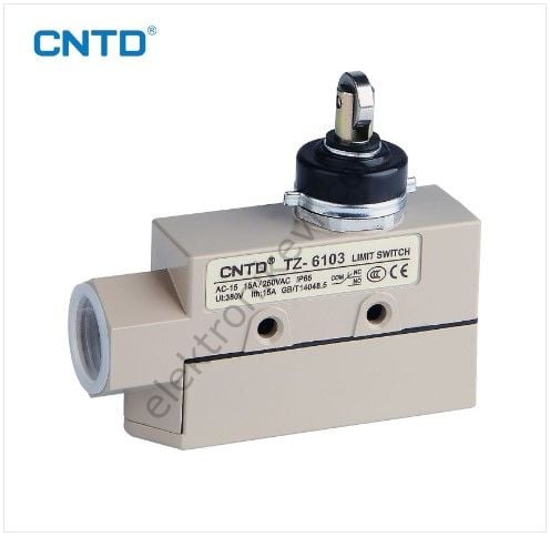 TZ-6103 Kauçuk Korumalı Ters Makaralı  Pimli  Limit Switch