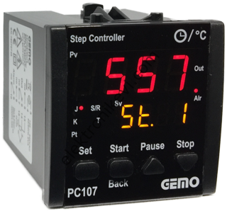 Gemo PC107-230VAC-R Isı Kontrol Cihazı