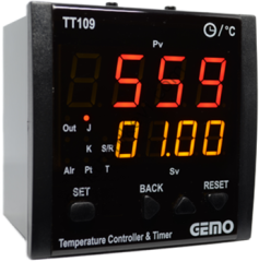 Gemo TT109A-24V-S Dahili Zaman Röleli Isı Kontrol Cihazı