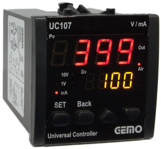 Gemo UC107-230VAC-R  Üniversal Kontrol Cihazı