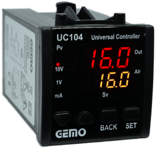 Gemo UC104-24V-R  Üniversal Kontrol Cihazı