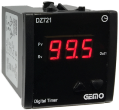 Gemo DZ721-230VAC  Temel Fonksiyonlu Zaman Rölesi