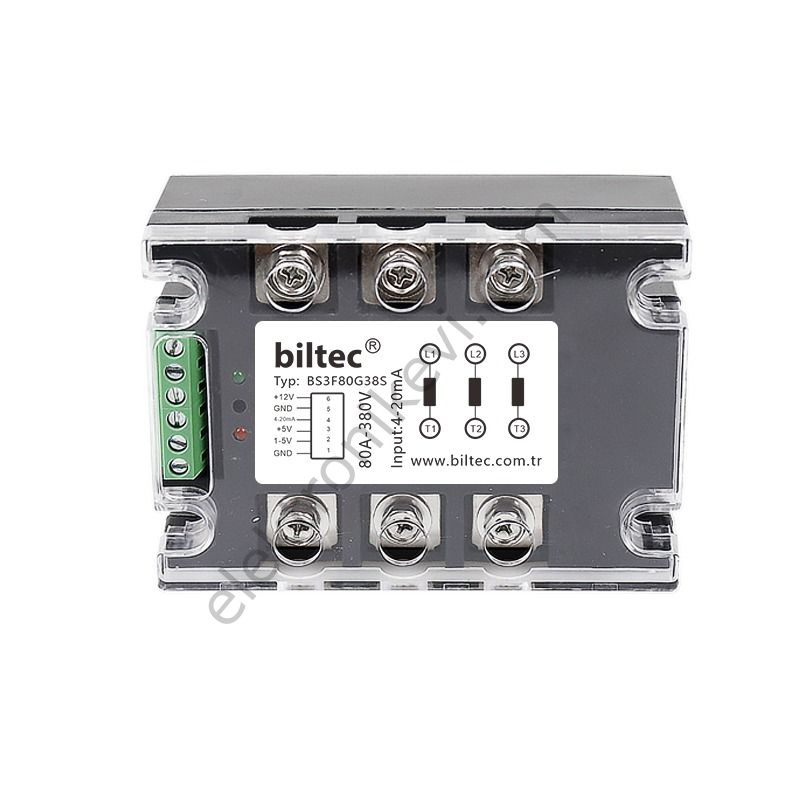 BS3F80G38S Trifaze Analog SSR 80A 380V