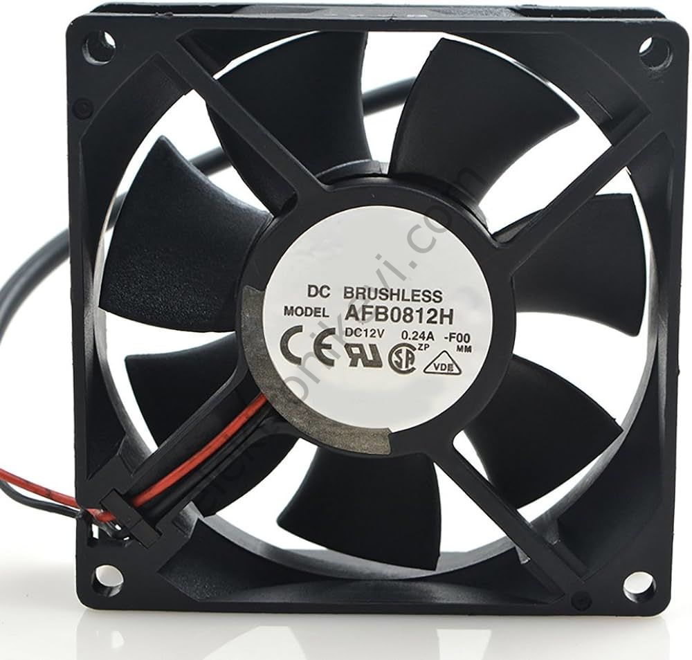 Delta AFB0812H 80X80X25,40mm 12VDC 0,24A Kare Fan