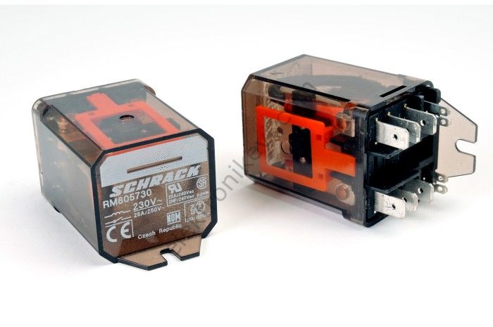 Schrack RM805730 230VAC 25A Güç Rölesi
