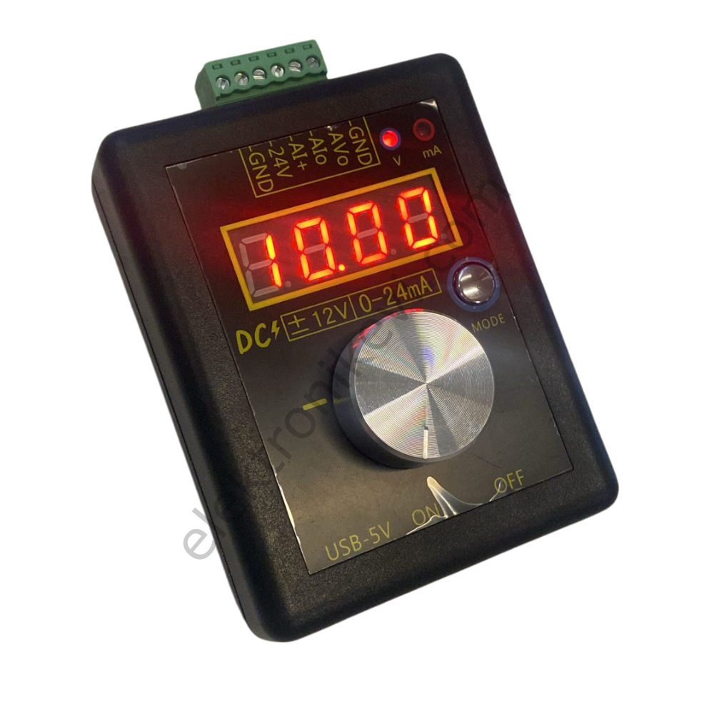 Analog Akım Voltaj Jeneratörü Ölçü Aleti