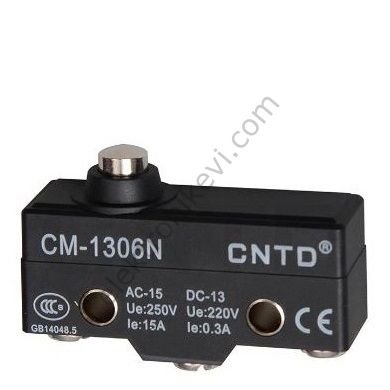 CNTD CM-1306N Mikro Şalter Kısa Pim