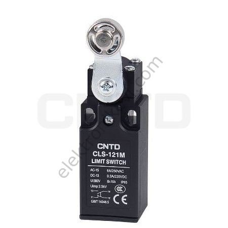 CNTD CLS-121 Limit Switch Açısal Kol Makaralı (Dar Gövde)