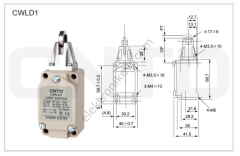 CNTD CWLD1 Limit Switch Doğrusal Makaralı Pim