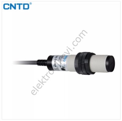 CNTD CGY18E-DC10DPC-L1.5 DC 4 Kablolu Cisimden Yansımalı Silindirik Fotosel