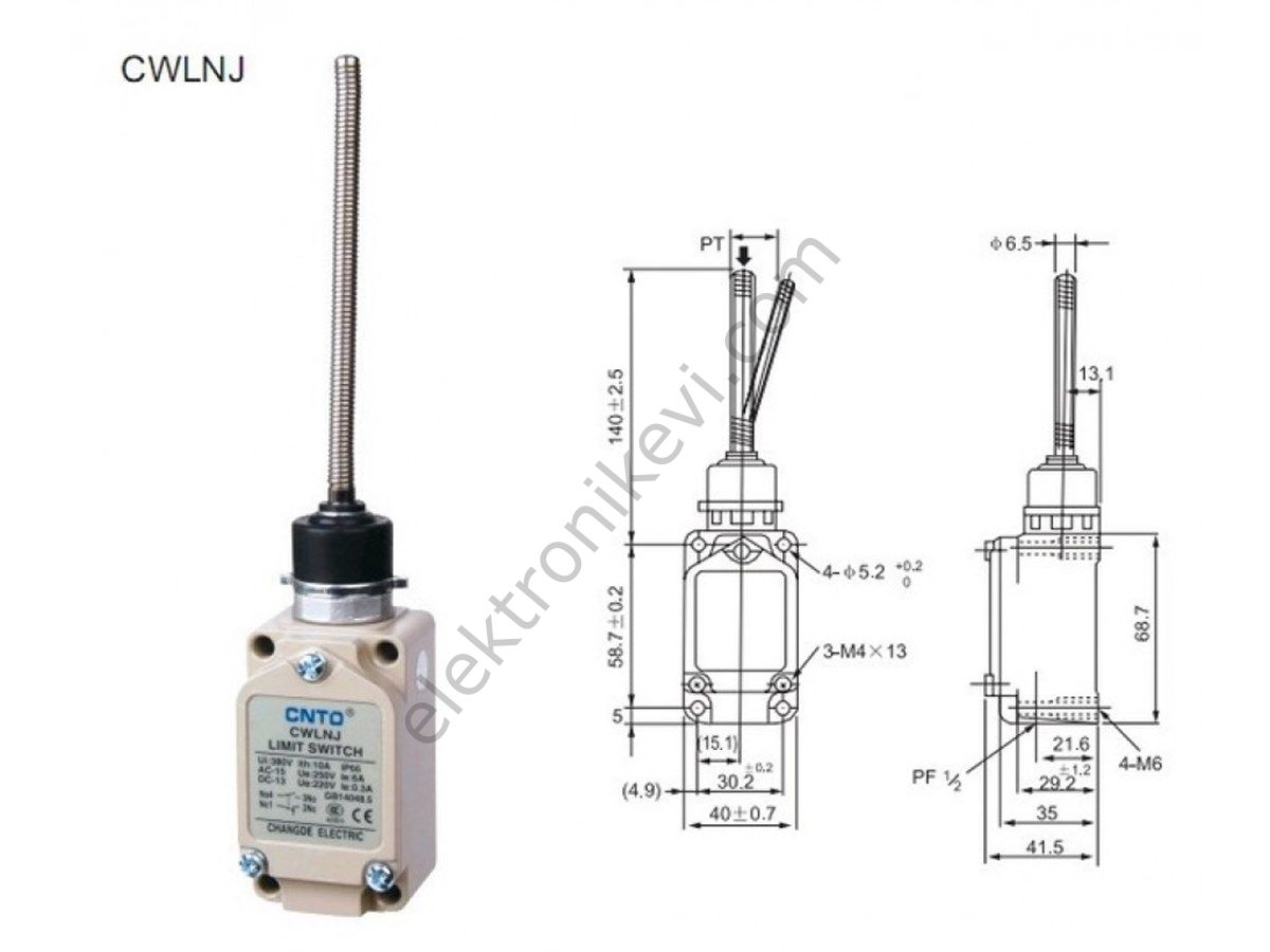 CNTD CWLNJ Limit Switch Spiral Telli