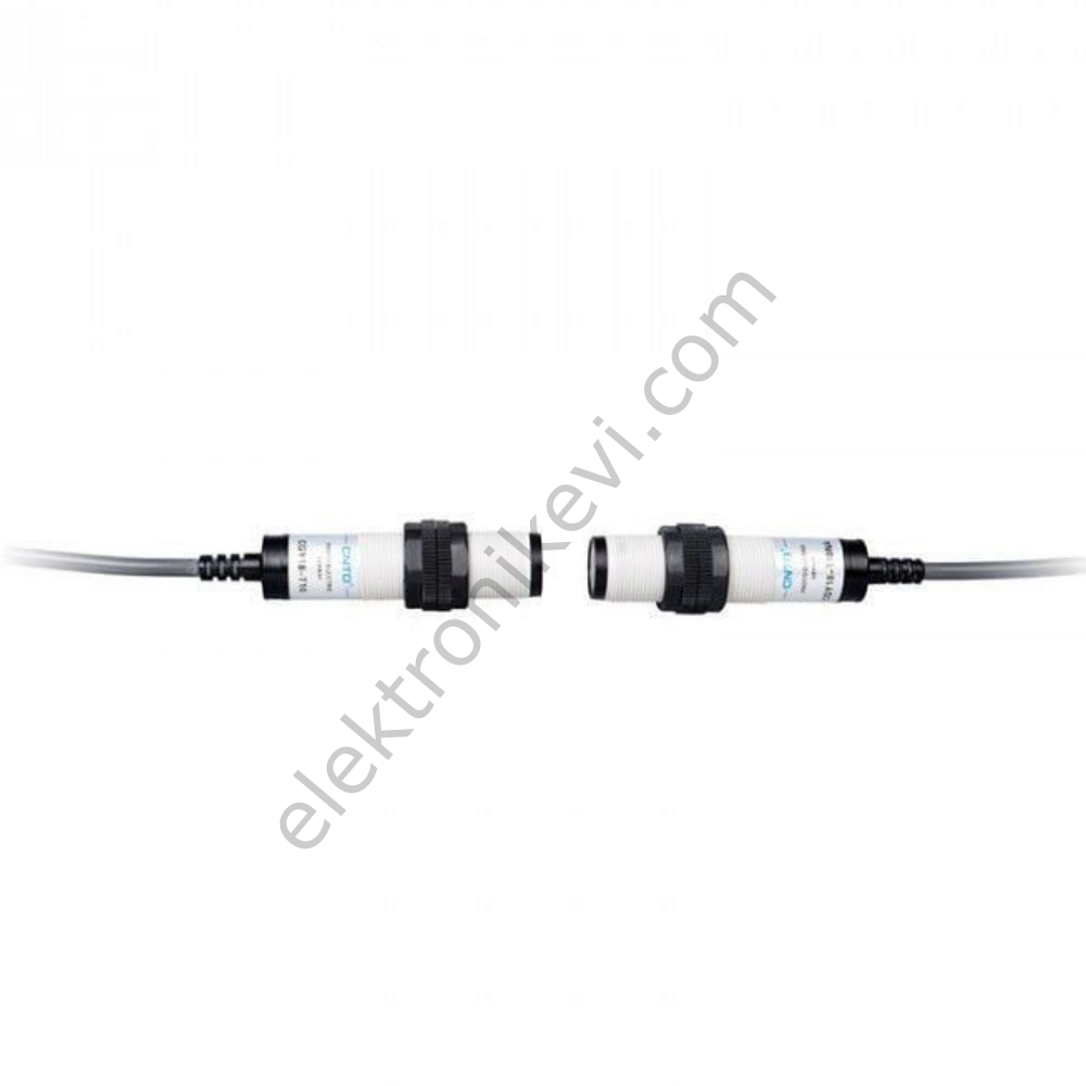 CNTD CGY18E-TM10DPC-L1.5  10-30V DC 4 Kablolu Karşılıklı Silindirik Fotosel