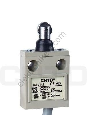 CNTD CZ-3112 Limit Switch Kauçuk Korumalı Düz Makaralı Pimli