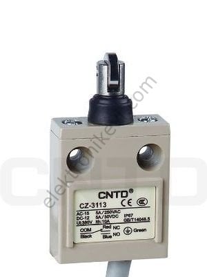CNTD CZ-3113 Limit Switch Kauçuk Korumalı Ters Makaralı Pimli