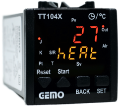 Gemo TT104X-24V-S-S Dahili Zaman Röleli Isı Kontrol Cihazı
