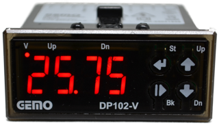 Gemo DP102-V-230VAC 0-10V Çıkışlı Dijital Potansiyometre