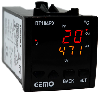 Gemo DT104PX-230VAC-R Sıcaklık Kontrol Cihazı