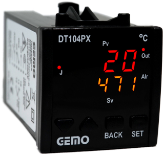 Gemo DT104PX-230VAC-R Sıcaklık Kontrol Cihazı