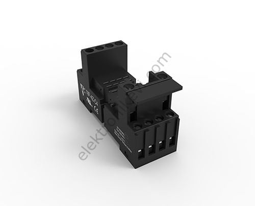 Tron SC-54 55.34 Röle İçin 14 Pin Ray Montaj Kısa Tip Soket