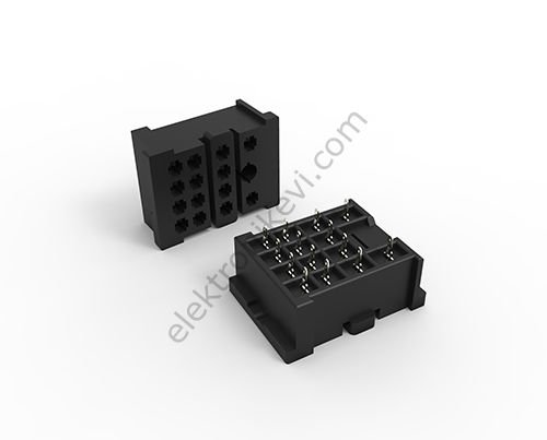 Tron SC-54.PCB 55.34 Röle İçin 14 Pin PCB Tipi Soket