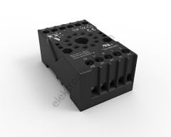 Tron SC-63 60.13 Röle İçin 11 Pin Ray Montaj Kısa Tip Soket