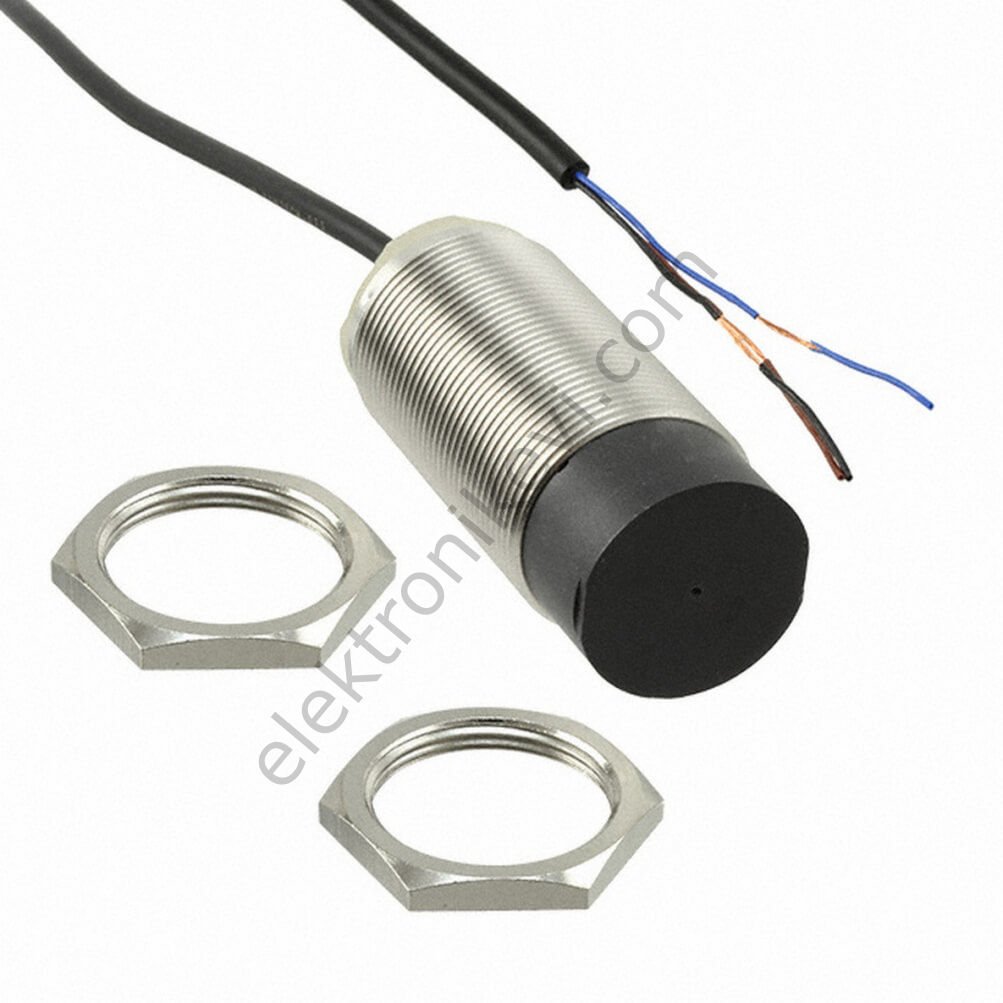 Omron E2B-M30LN30-WP-B1 M30 Çıkık Kafa 30mm Algılama PNP NO Kablolu Endüktif Sensör