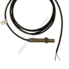 BTMS-12L-M-1002 M12 / 70mm Metal 1No - 2M Kablo Manyetik Sensör