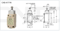 CNTD  C4B-4171N   Limit Switch