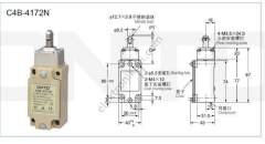 CNTD  C4B-4172N  Limit Switch